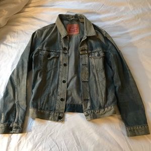 Levi's jean jacket - "trucker" style, women's S